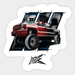 chevy dmax silverado Sticker